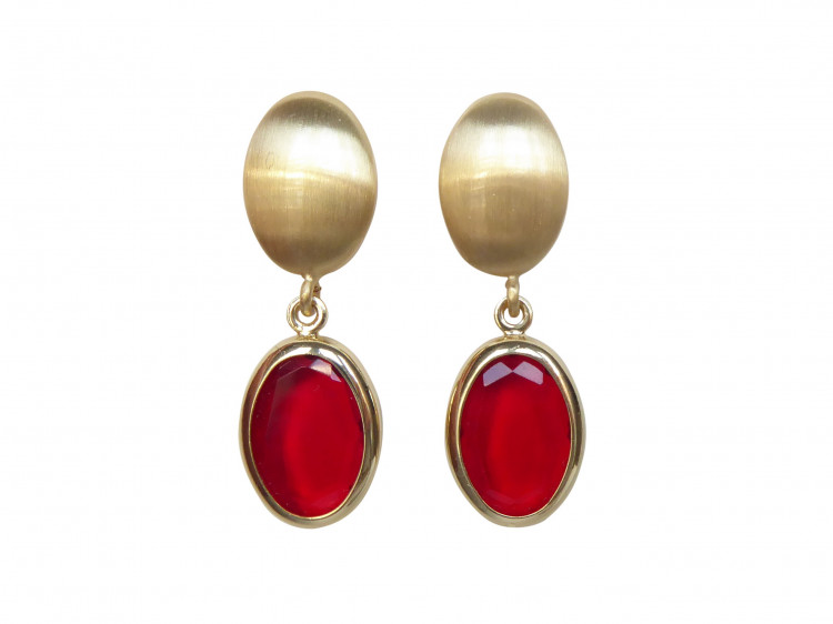 Ohrringe Romina rot