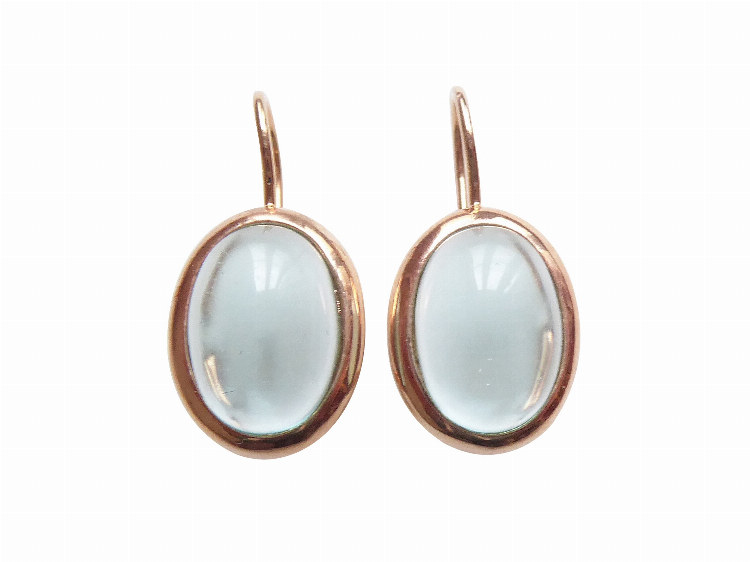 Ohrringe Lago hellblau