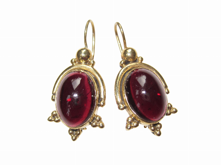 Ohrringe Granballo Granat