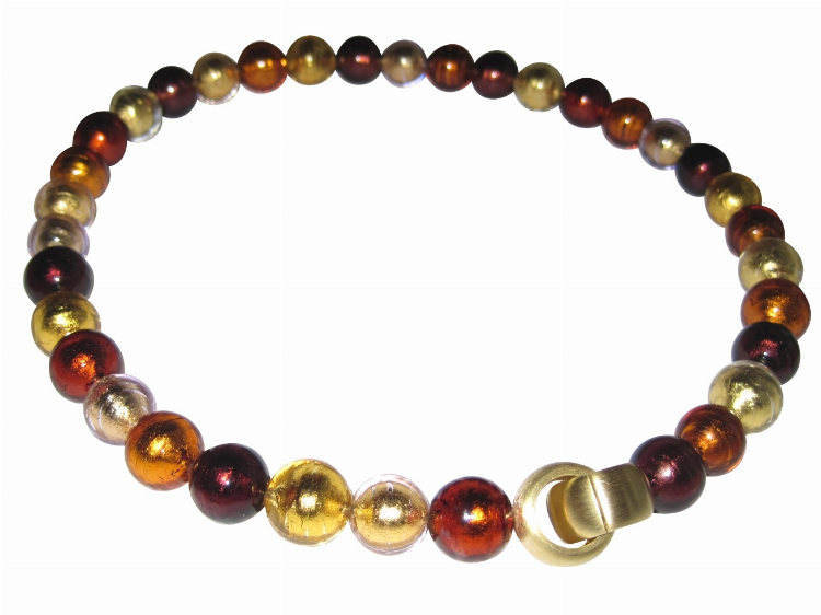 Kette Murano Amber