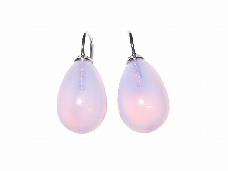 Ohrringe Lea rosa (silber)