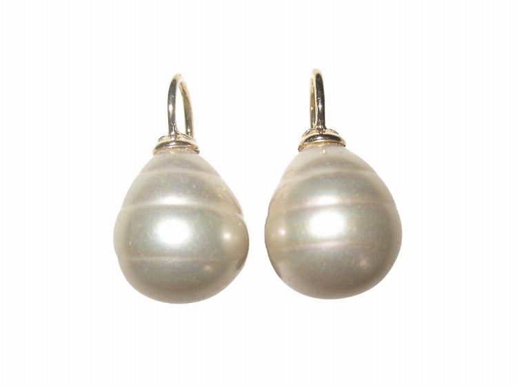 Ohrringe Erica puder (gold-platt.)