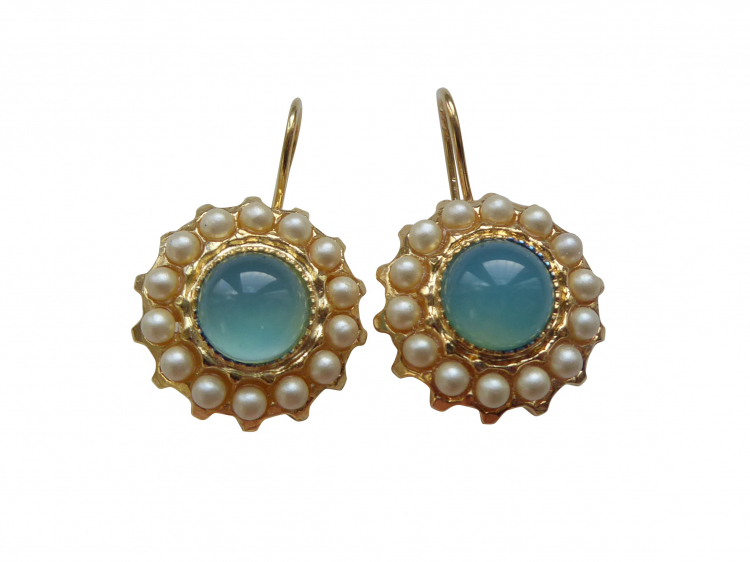 Ohrringe Angelica Chalzedon