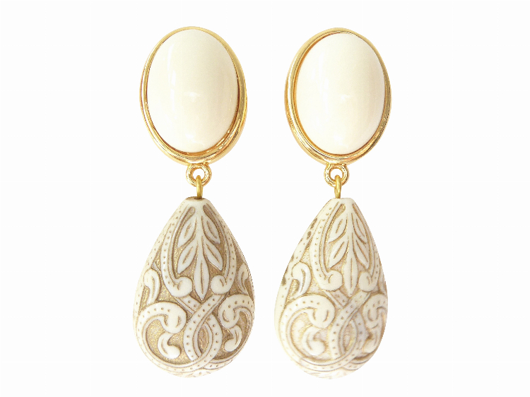 Clips Greta (elfenbein)