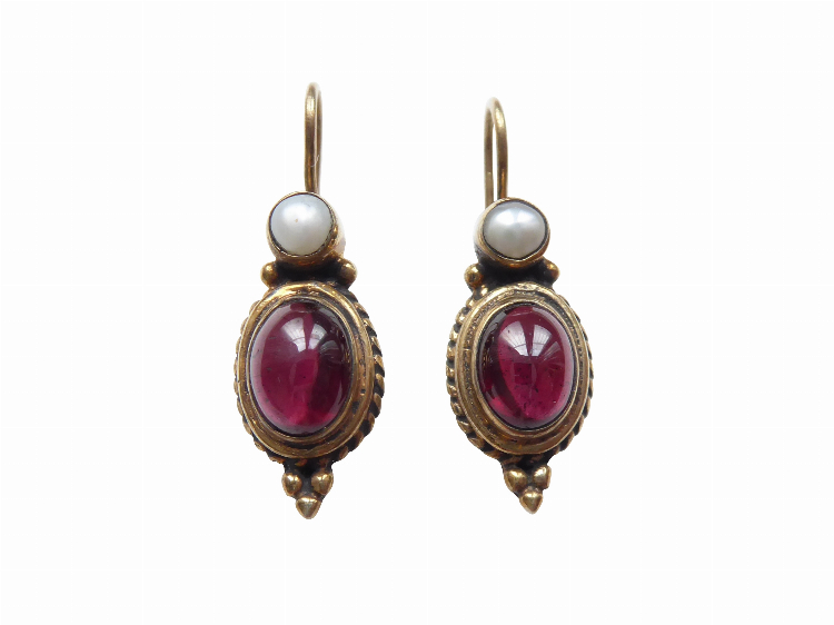 Ohrringe Medici Granat