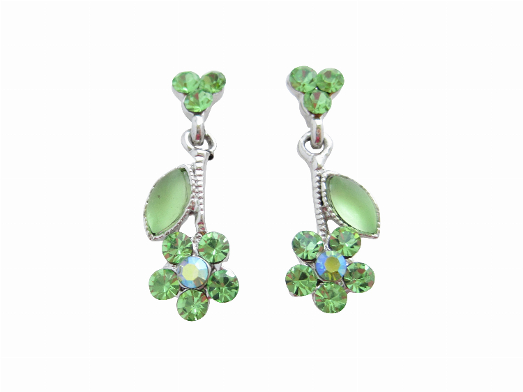Ohrhänger Fiori grün